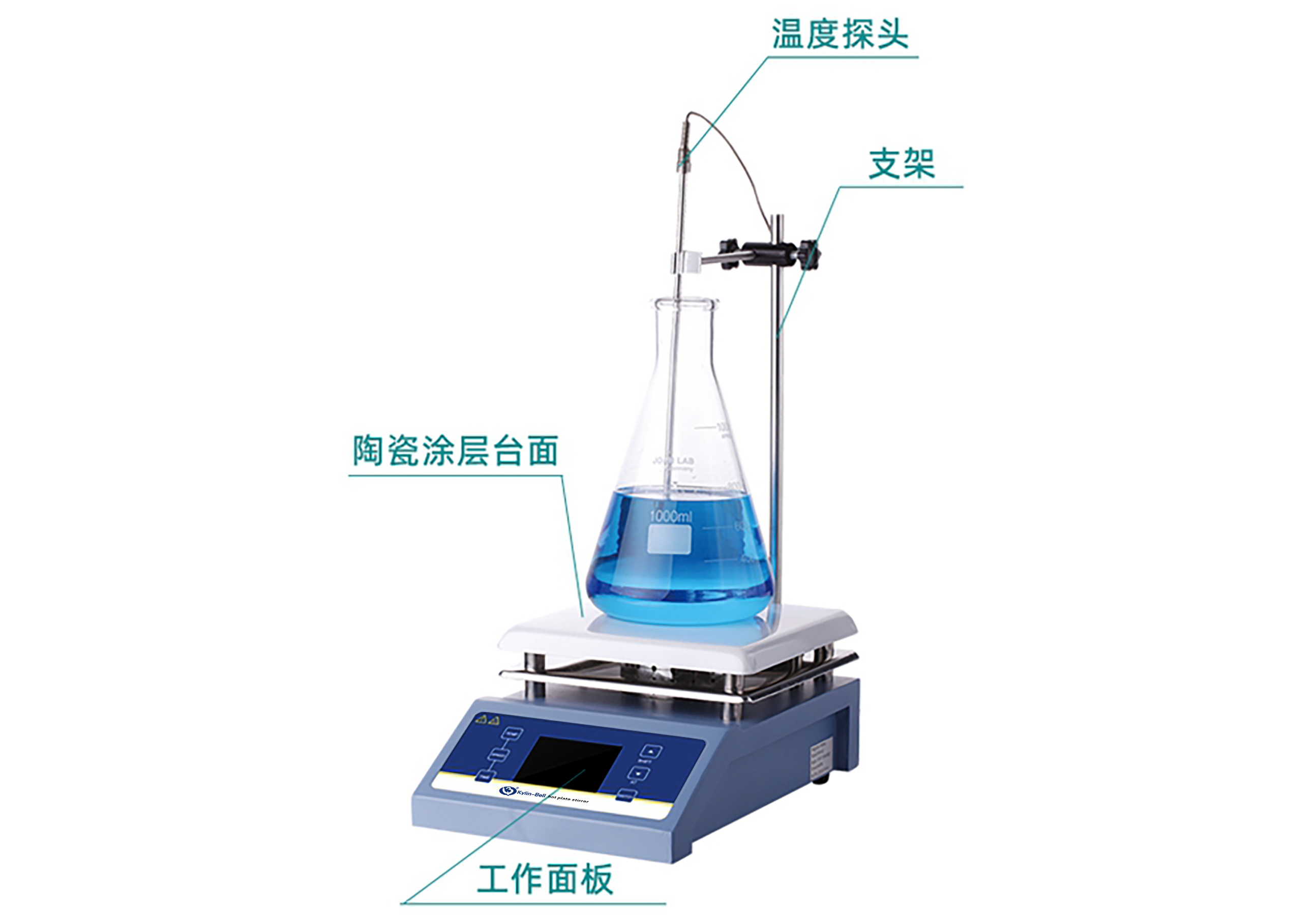  磁力攪拌器(加熱數顯)GL-6250C