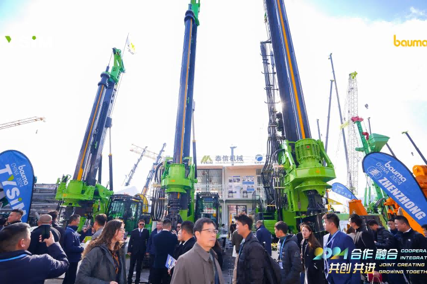 合作融合 共創(chuàng)共進(jìn)┃bauma CHINA 2024圓滿落幕，國際化泰信未來可期！