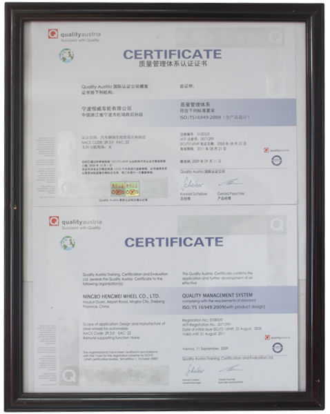 Certificate Certificate