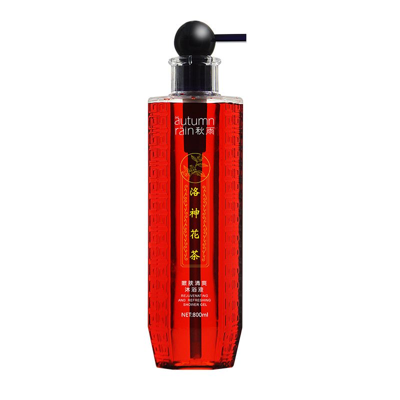 秋雨洛神花茶嫩膚清爽沐浴液800ML