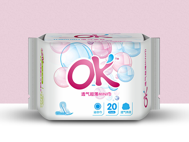 OK透氣迷你巾（200mm）