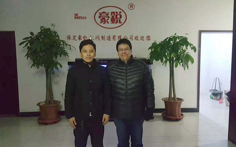 客戶合影