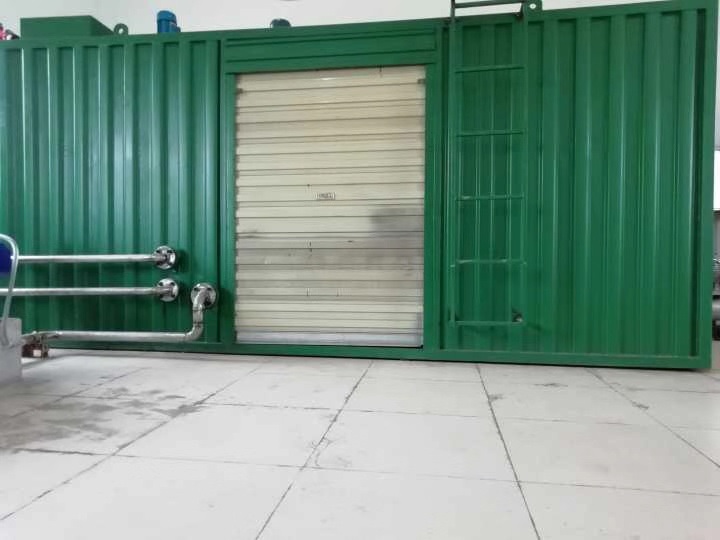 潛江市農村集鎮十二個污水處理廠高效脫泥設備安裝