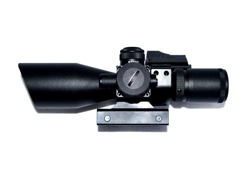 2.5-10x40 with laser red dot