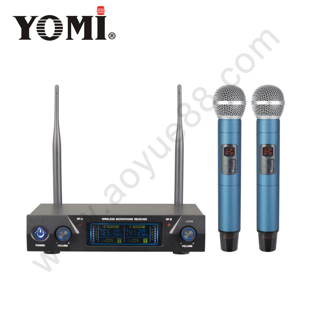 professional karaoke wireless microphone vhf 