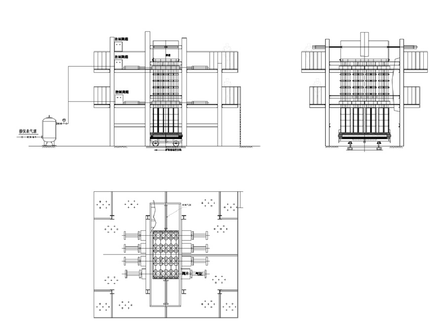 SDYCZ tunnel kiln - automatic loading system for bulk material --- diagram