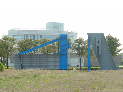 索塔錨固靜載及疲勞試驗節段鋼結構建筑