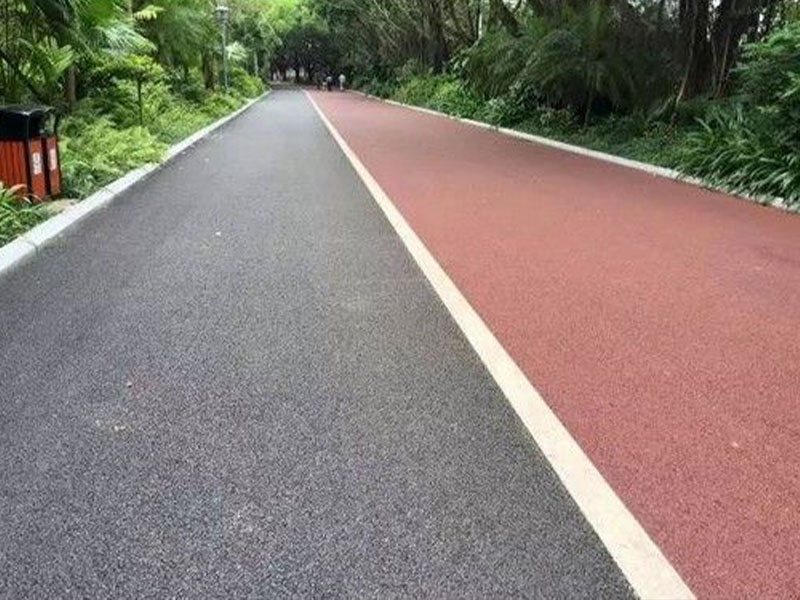 彩色透水瀝青路面