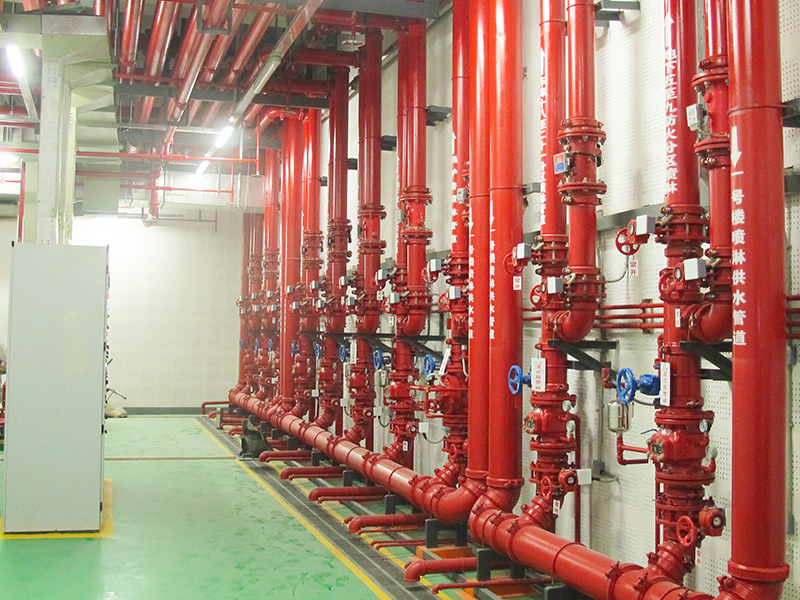 Suqian first People's Hospital fire pump room