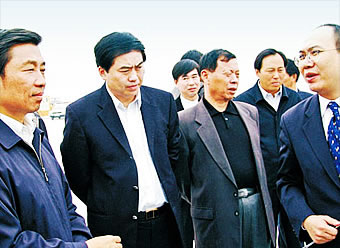 2008年4月，中央政治局委员、中央书记处书记中央组织部部长李源潮视察我公司