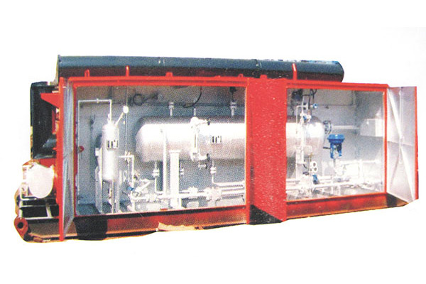 Natural gas three-phase separator