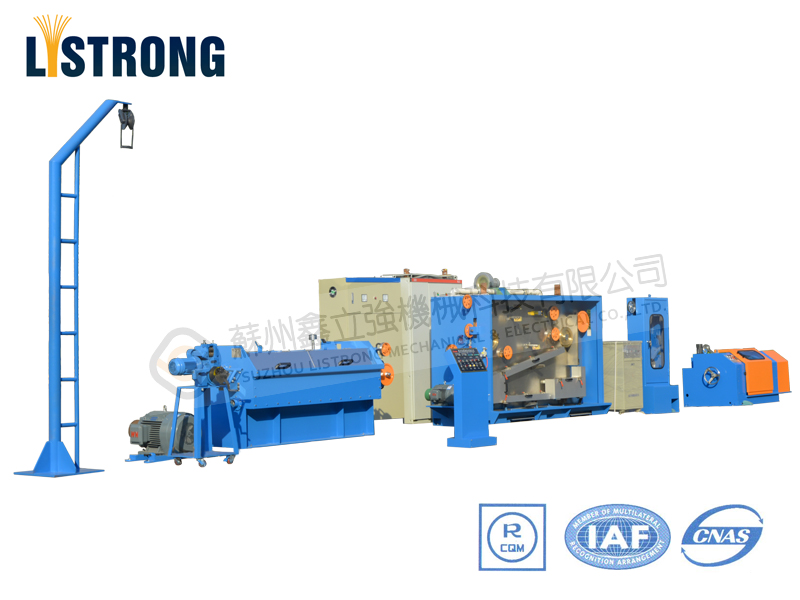17DCT (17DC+270T+WS630) Intermediate Copper Wire Drawing Machine with Annealer