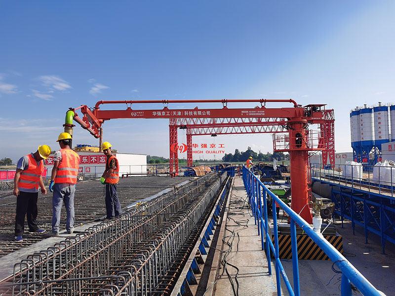 中國鐵建大橋局包銀鐵路銀川制梁場