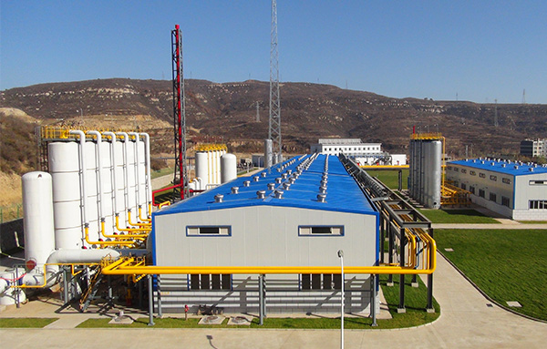 EPC general contracting of oxygenated coalbed methane production CNG plant of Shanxi Ruiyang Coalbed Methane Co., Ltd.