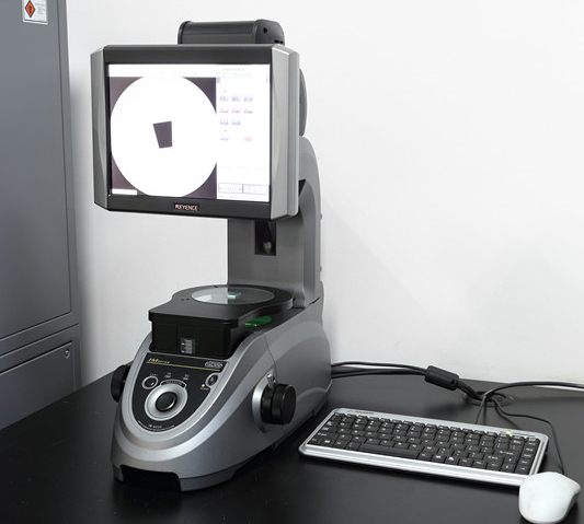 DR工字型磁芯、T型磁環尺寸投影檢測儀