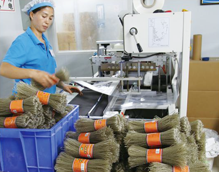 手工干粉生产车间