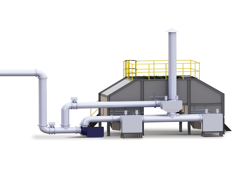 蓄熱式熱力氧化爐（RTO）有機廢氣處理系統