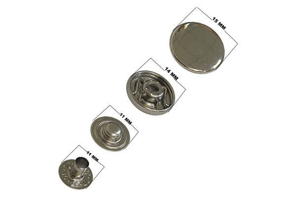 fasten snap button manufacturers take you to understand the classification of snap buttons