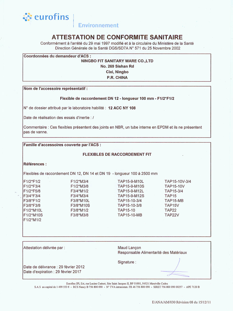 Certificate Certificate