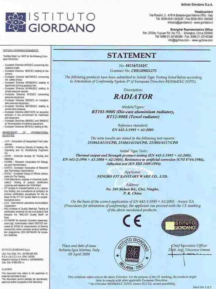 Certificate Certificate