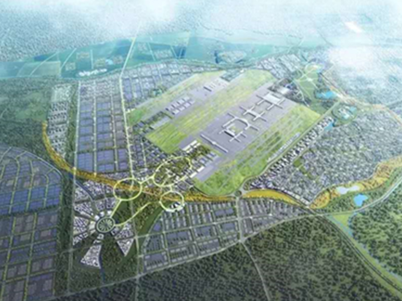 陜西省-空港新城自貿大道景觀綠化工程