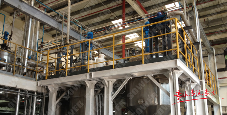 Mold release agent production line