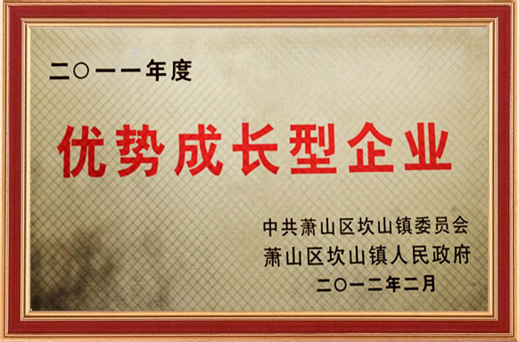 2011優勢成長型企業