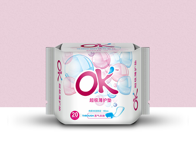 OK超極薄護墊（155mm）