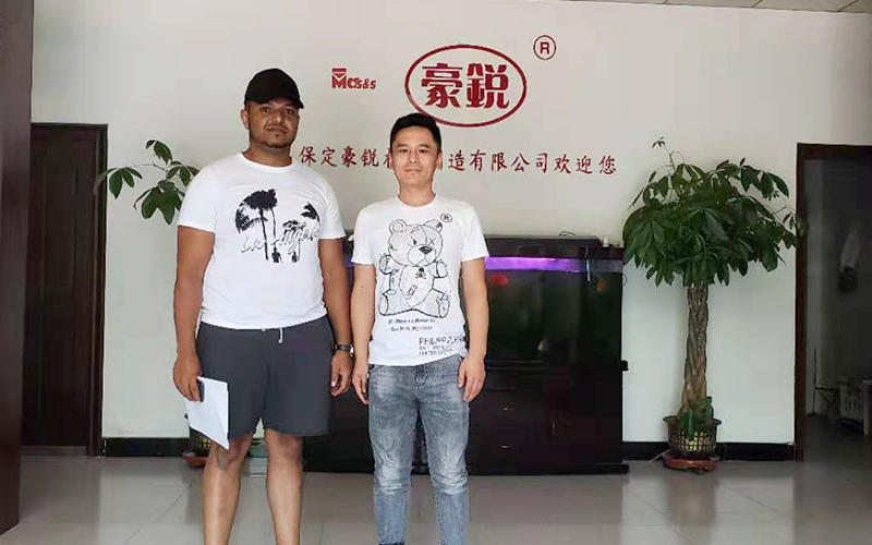 客戶合影