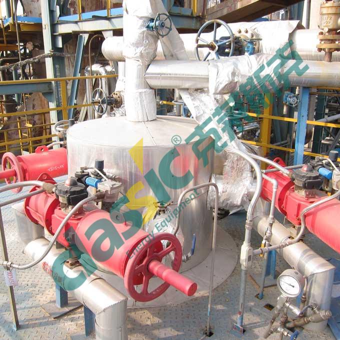 中國石化催化裂化裝置 高溫催化劑氣-固回收裝系統
