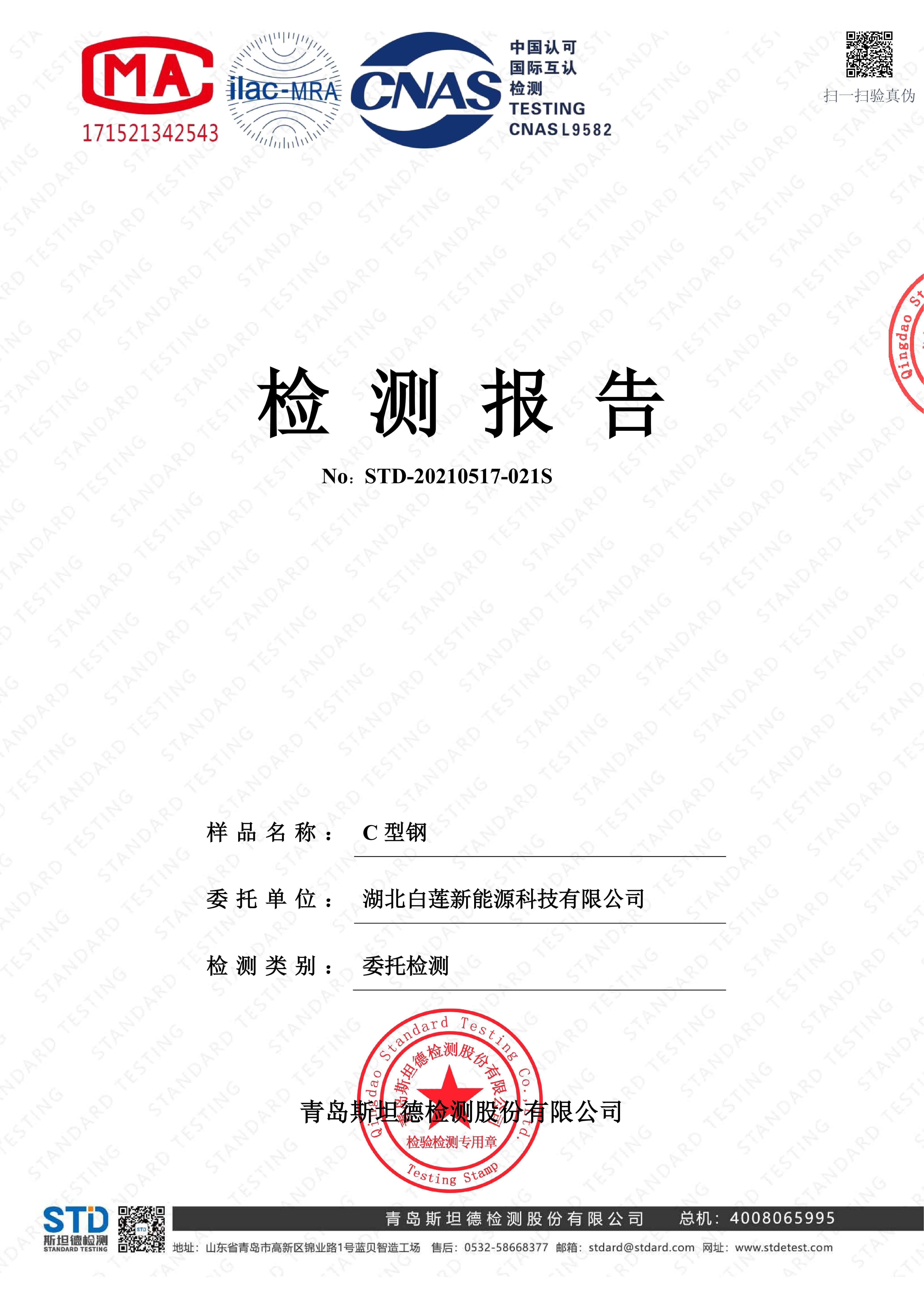 檢測報告