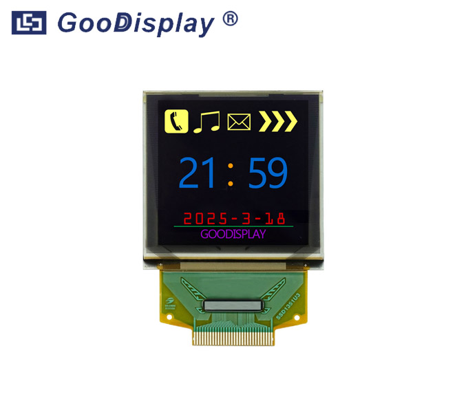 1.5寸彩色OLED顯示屏, GDO0150C