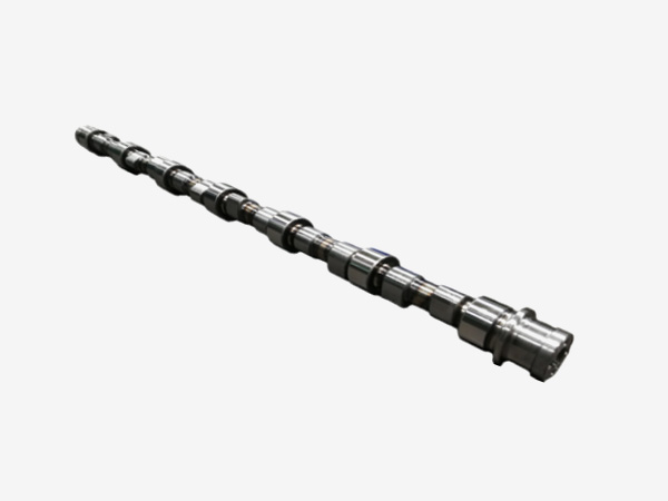 Steel camshaft for heavy-duty engines