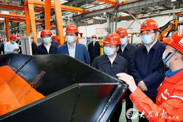 省委書記李干杰到山東黃金集團調研時強調 統籌抓好疫情防控和生產經營 努力實現高質量發展