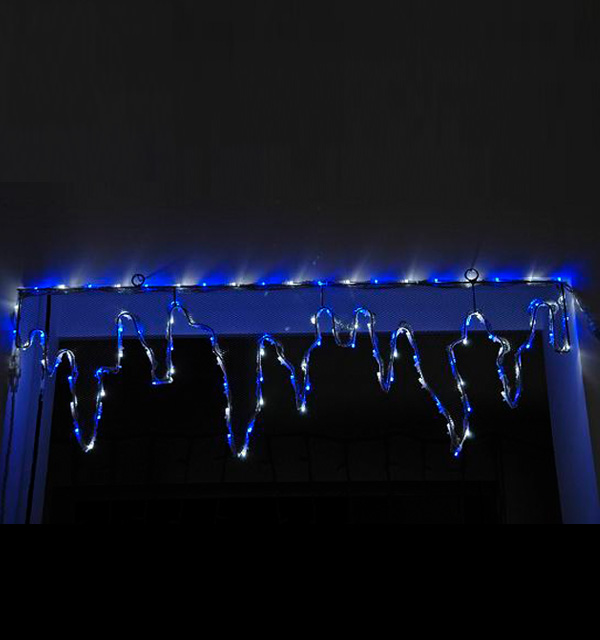 Icicle lights 1 Icicle lights 1