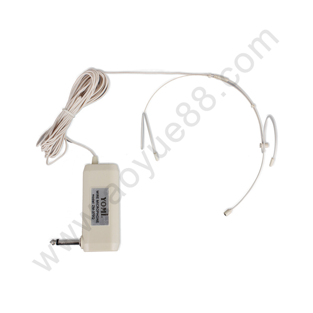 Headset  microphone condense microphone uni-directional electret condenser 