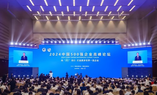 花生滿路 載譽前行|榮盛控股榮獲“2024中國500強企業”稱號