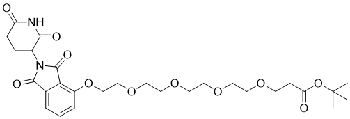 Thalidomide-O-PEG4-t-butyl ester
