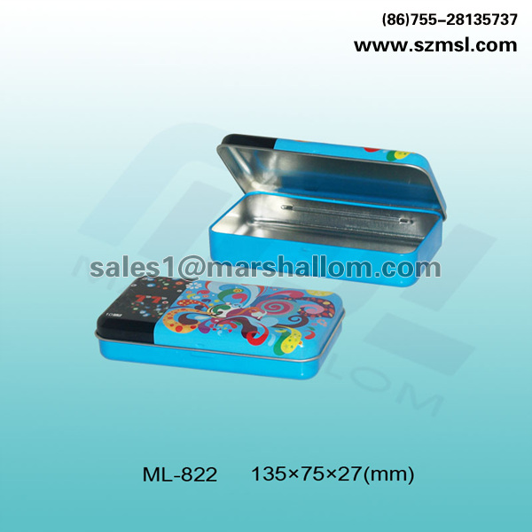 ML-822 Rectangular tin box