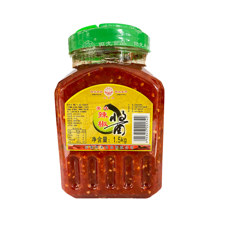 環(huán)陽(yáng)美味辣椒醬(1.5kg)