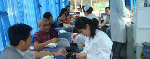 The labor union of Hainan Yulong Auto Parts Co., Ltd. organizes free blood donation