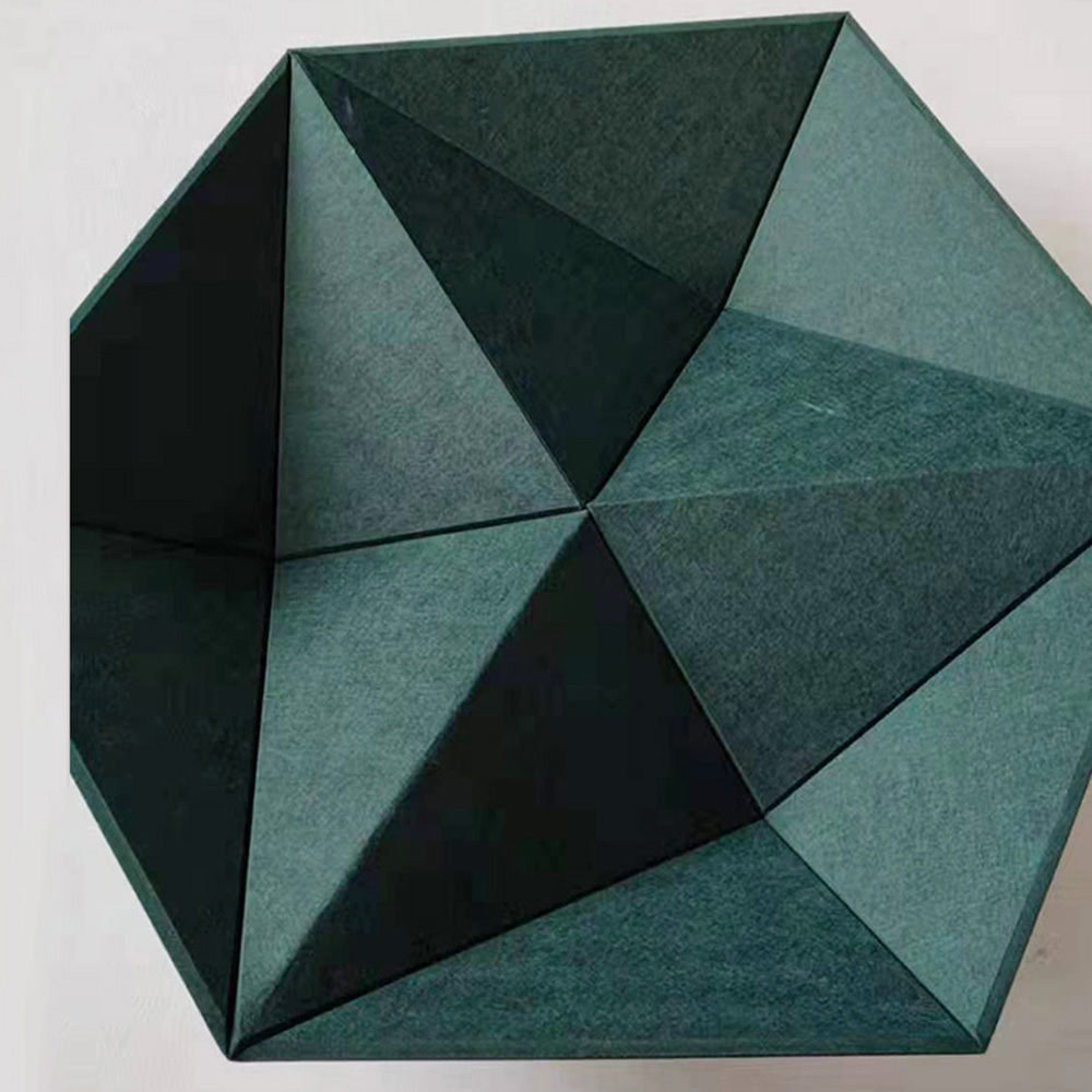 3D Polyester fiber acoustic baffle 3D Polyester fiber acoustic baffle