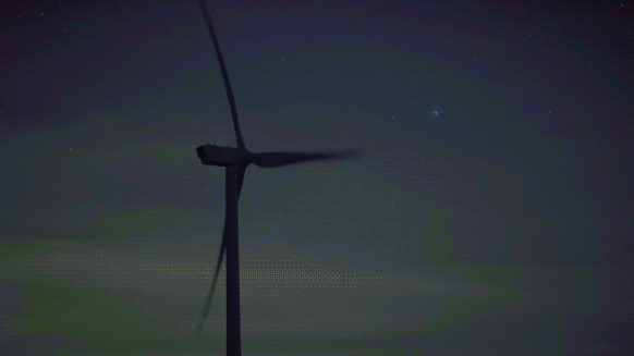 KVANT 808nm波長紅外激光模組：一位荷蘭藝術家將風車改造成迷人的激光秀