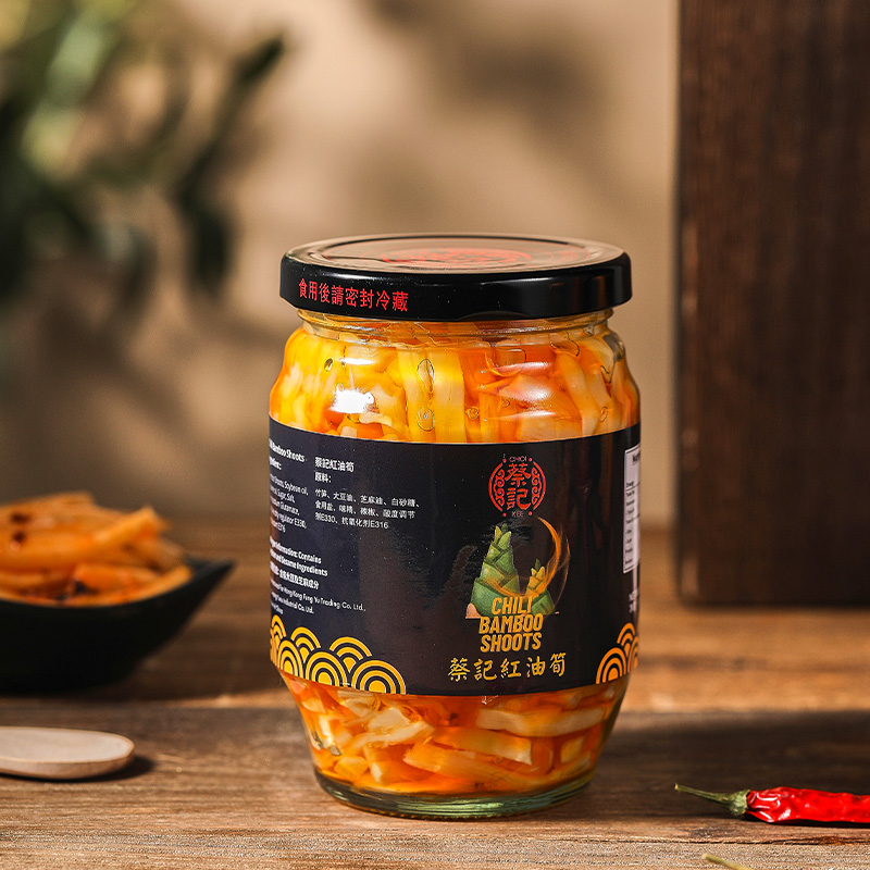 紅油筍絲（340g/罐 4罐/盒）