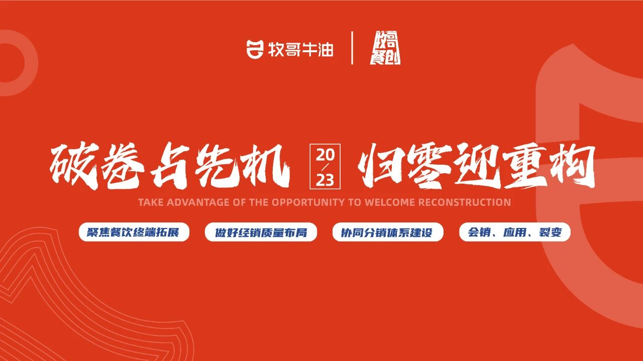 【企業要聞】“破卷占先機 歸零迎重構” 牧哥食品2023蓄勢待發 共贏未來 【企業要聞】“破卷占先機 歸零迎重構” 牧哥食品2023蓄勢待發 共贏未來