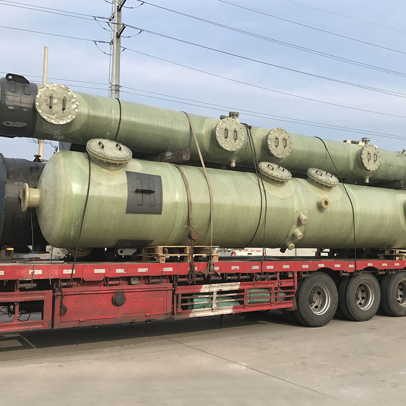 FRP desulfurization tower