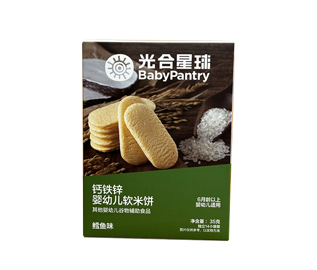 鈣鐵鋅嬰幼兒軟米餅