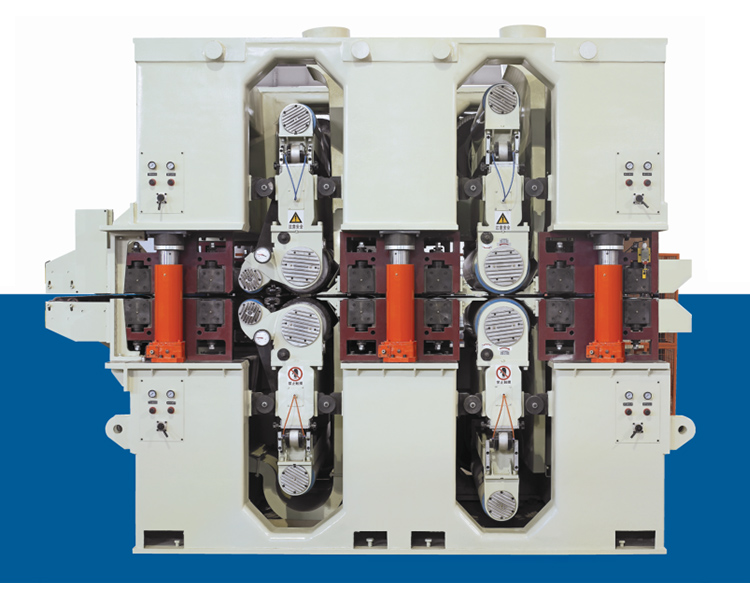  重型双面四砂架胶合板砂光机BSG2713