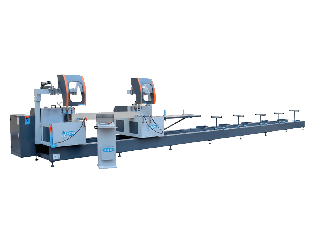 Heavy Duty CNC Double Miter Saw In Professional 90 Degree Process