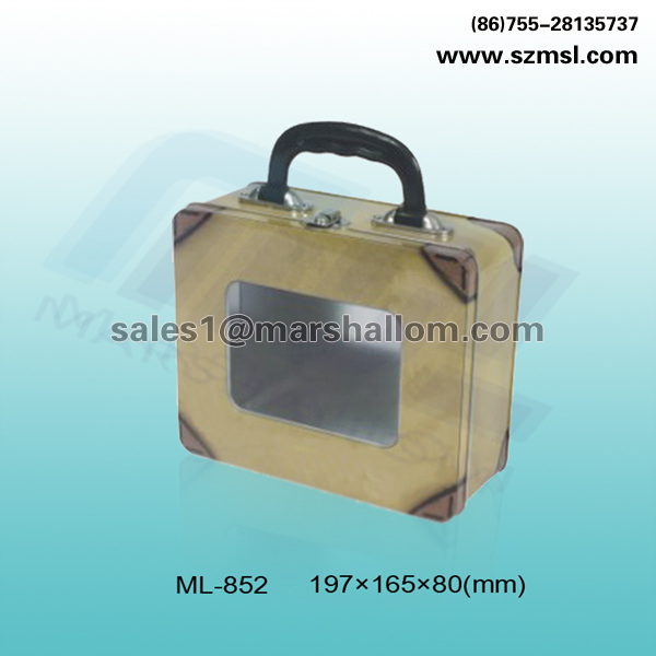 ML-852 Rectangular lunch tin box with handle